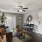 living area that includes ample seating spaces and bright lighting